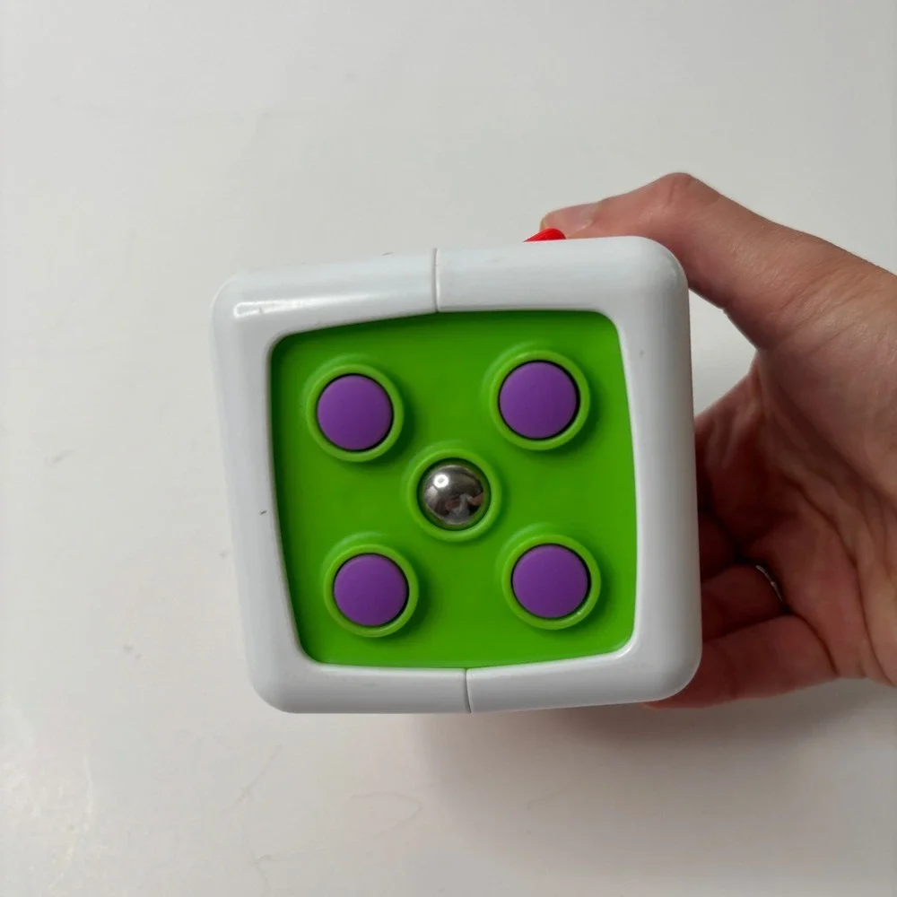 Fisher Price My First‎ Fidget Cube Baby Sensory Activity Toy GBG82 FWP34 Multi